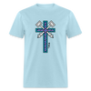 T-shirt - HALelujah! Designs - Keys of the Kingdom (Men's) - Matthew 16:19 - powder blue