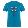 T-shirt - HALelujah! Designs - Keys of the Kingdom (Men's) - Matthew 16:19 - turquoise