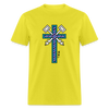 T-shirt - HALelujah! Designs - Keys of the Kingdom (Men's) - Matthew 16:19 - yellow