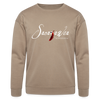 Sweatshirt - Sacajawea, The Windcatcher White Logo - tan