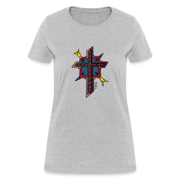 T-shirt - HALelujah! Designs - To be Faithful (Women's) - heather gray