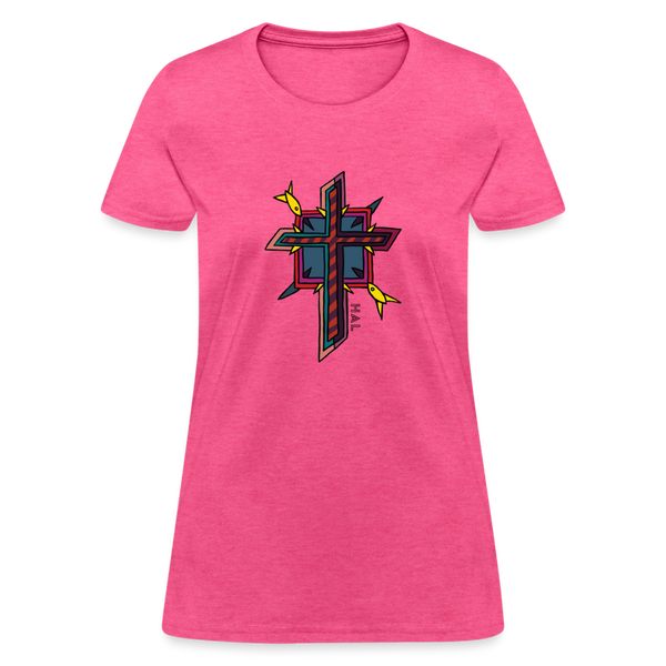 T-shirt - HALelujah! Designs - To be Faithful (Women's) - heather pink