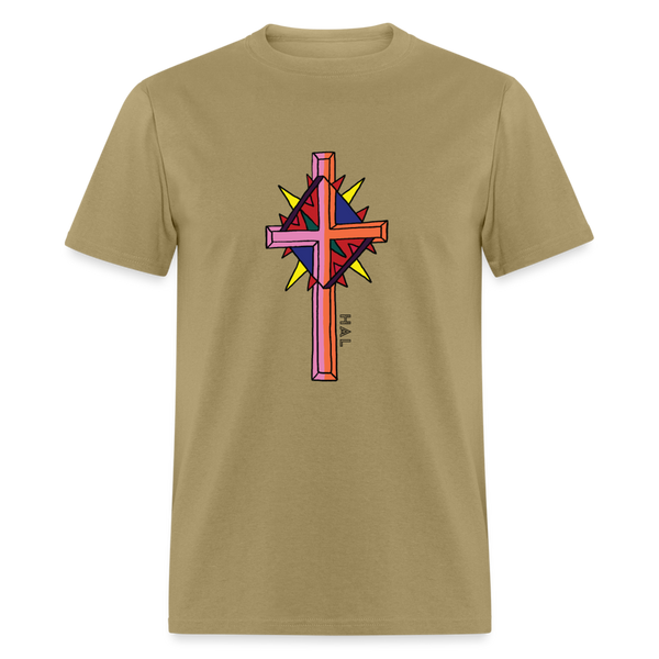 T-shirt - HALelujah! Designs - This Little Light (Women's) - khaki