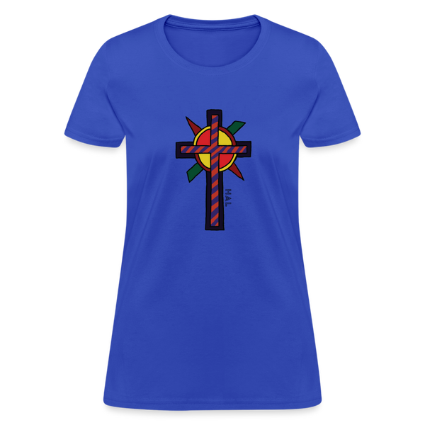 T-shirt - HALelujah! Designs - Splendor of Thorns (Women's) - royal blue