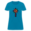 T-shirt - HALelujah! Designs - Splendor of Thorns (Women's) - turquoise