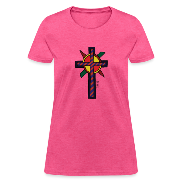 T-shirt - HALelujah! Designs - Splendor of Thorns (Women's) - heather pink