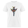 T-shirt - HALelujah! Designs - Cross of Love (Women's) - white