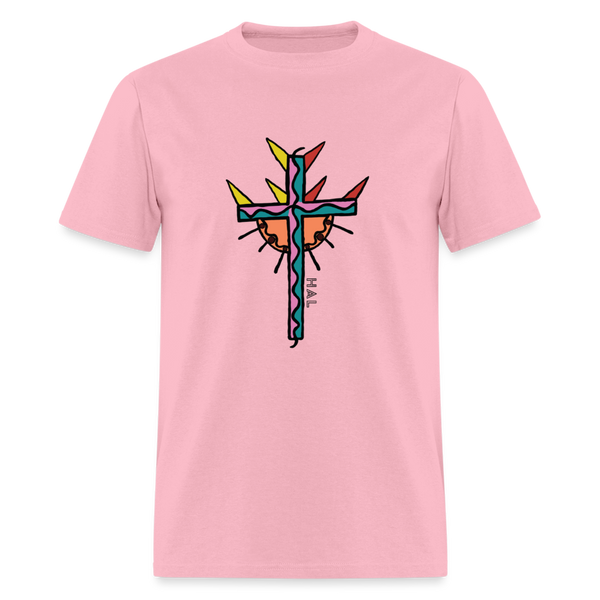 T-shirt - HALelujah! Designs - Cross of Love (Women's) - pink