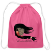 Bag - The Grass Maiden, Sacajawea with Drawstring - pink