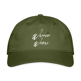 Hat - Warrior Woman Organic White Logo - Printed