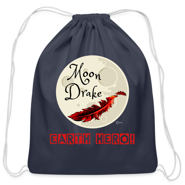 Bag - Moon Drake Series with Drawstring - navy