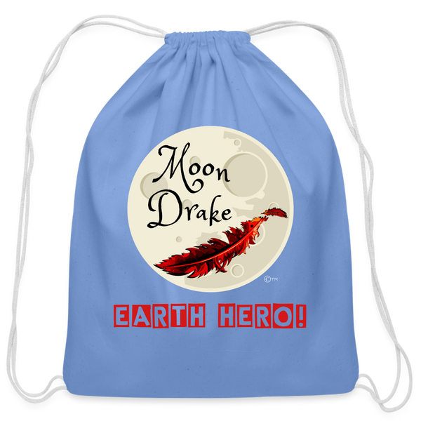 Bag - Moon Drake Series with Drawstring - carolina blue