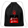 Bag - Warrior Woman Spirit with Drawstring - black