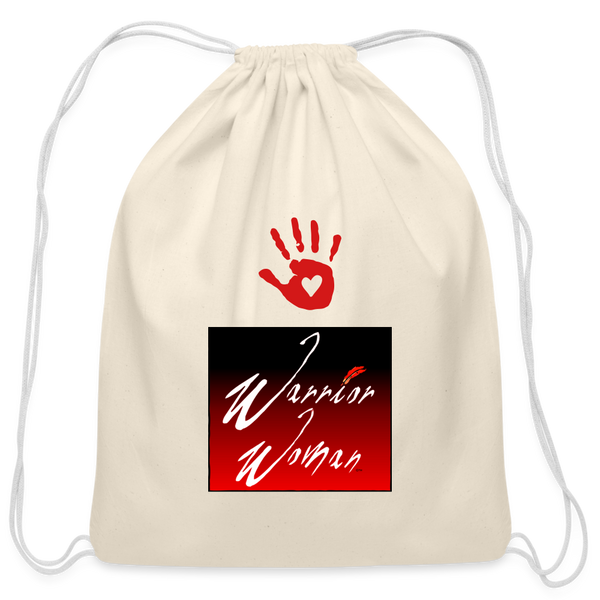 Bag - Warrior Woman Spirit with Drawstring - natural