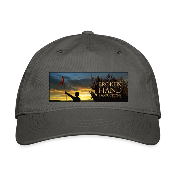 HAT - Broken Hand Productions Logo - Printed - charcoal