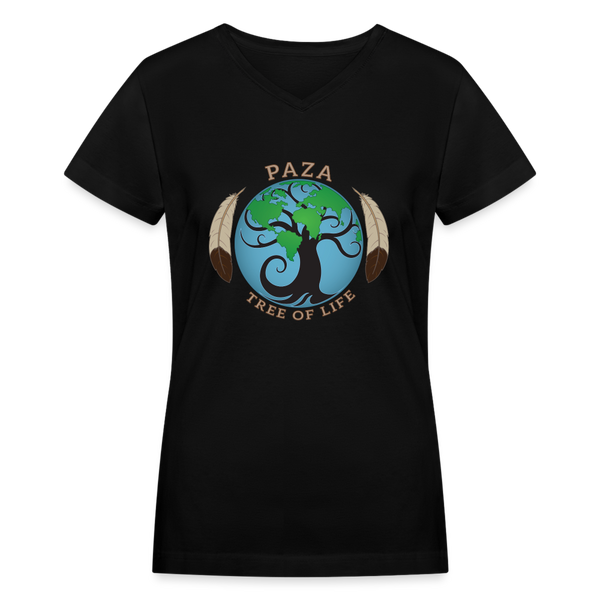 T-Shirt - PAZA Tree of Life (Women's) - black