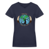 T-Shirt - PAZA Tree of Life (Women's) - navy