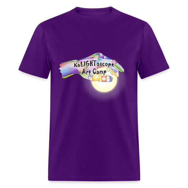 T-shirt - KaLIGHToscope Art Camp (Adult) - purple