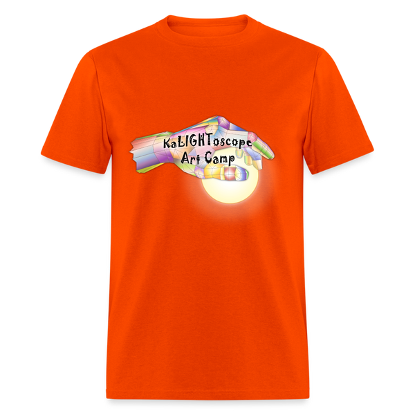 T-shirt - KaLIGHToscope Art Camp (Adult) - orange