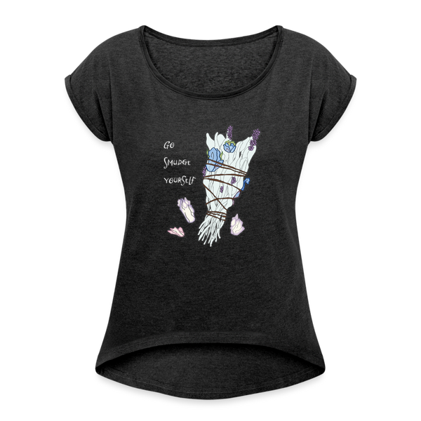 T-shirt - Go Smudge Yourself (Women's) - heather black