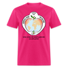 T-shirt - Growing Seeds Worldwide Logo (Unisex) - fuchsia