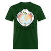 T-shirt - Growing Seeds Worldwide Logo (Unisex) - forest green