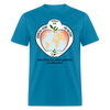 T-shirt - Growing Seeds Worldwide Logo (Unisex) - turquoise