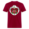 T-shirt - Growing Seeds Worldwide - Grow Smiles (Unisex) - dark red