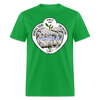 T-shirt - Growing Seeds Worldwide - Grow Peace (Unisex) - bright green