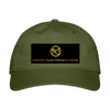 Hat - Organic - Martin Nuza Productions Logo - Printed - olive green