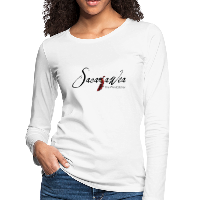 T-Shirt - Sacajawea, The Windcatcher Black Logo (Women's Long Sleeve)
