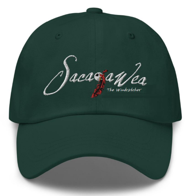 Hat - Sacajawea, The Windcatcher White Logo