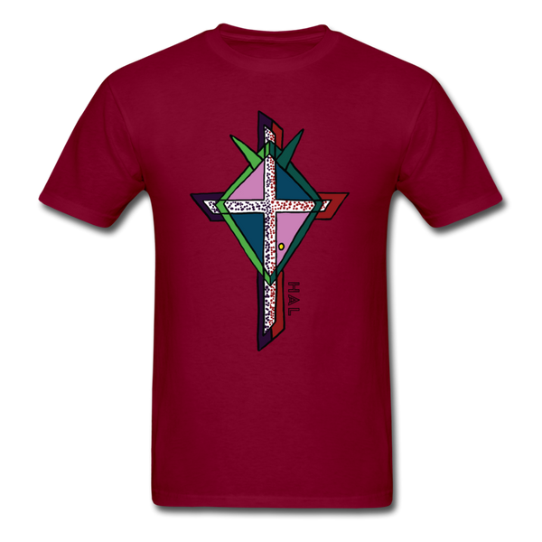 T-shirt - HALelujah! Designs - The Four Elements - burgundy