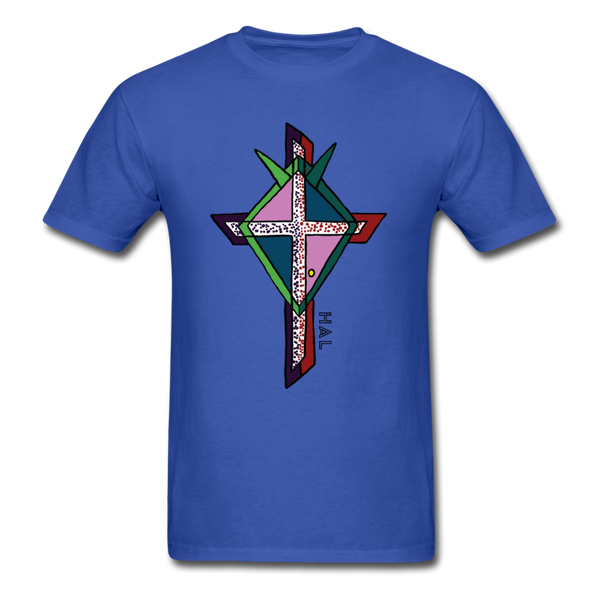 T-shirt - HALelujah! Designs - The Four Elements - royal blue
