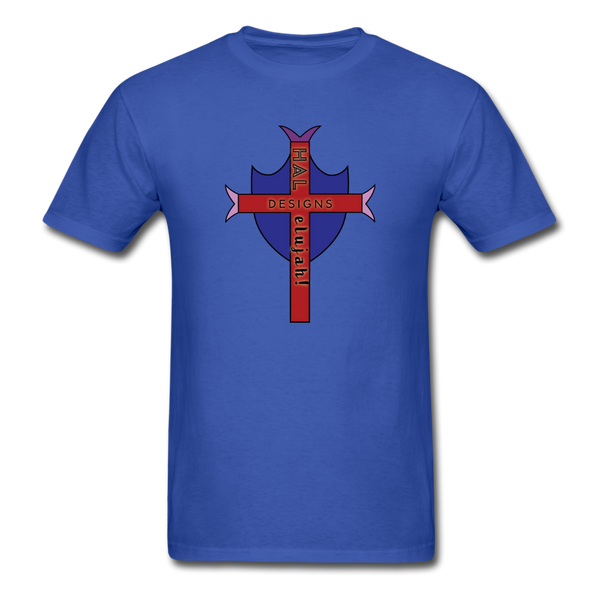 T-shirt - HALelujah! Designs Logo (Unisex) - royal blue