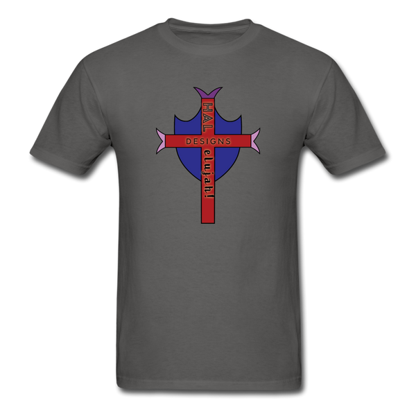 T-shirt - HALelujah! Designs Logo (Unisex) - charcoal