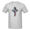 T-shirt - HALelujah! Designs - Cross of Love (Unisex) - heather gray