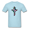 T-shirt - HALelujah! Designs - Cross of Love (Unisex) - powder blue