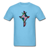 T-shirt - HALelujah! Designs - Cross of Love (Unisex) - aquatic blue
