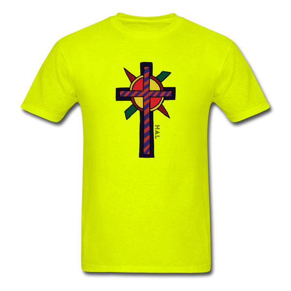 T-shirt - HALelujah! Designs - Splendor of Thorns (Unisex) - safety green