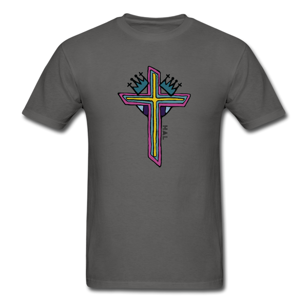 T-shirt - HALelujah! Designs - King of Kings (Unisex) - charcoal