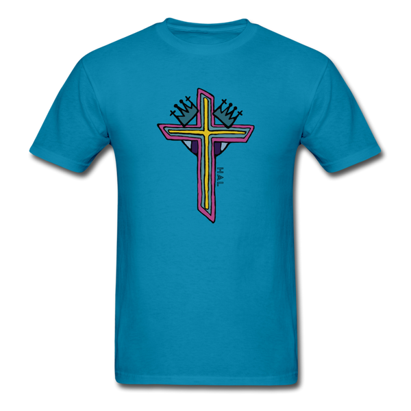 T-shirt - HALelujah! Designs - King of Kings (Unisex) - turquoise