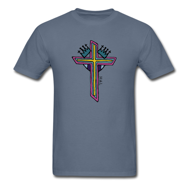 T-shirt - HALelujah! Designs - King of Kings (Unisex) - denim
