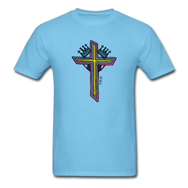 T-shirt - HALelujah! Designs - King of Kings (Unisex) - aquatic blue
