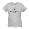T-shirt - Warrior Woman Spirit Logo (Women's) - heather gray