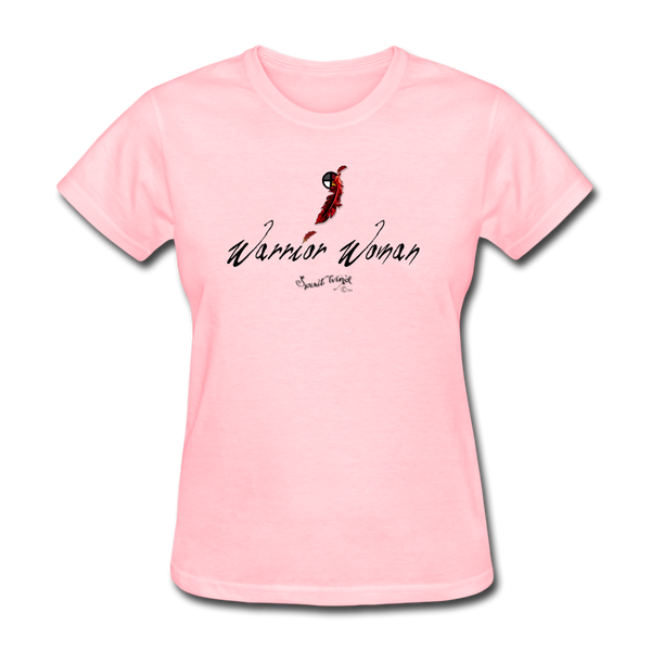 T-shirt - Warrior Woman Spirit Logo (Women's) - pink