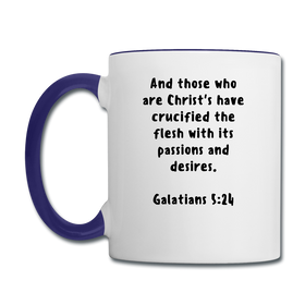 Mug - HALelujah! Designs - King of Kings - Galatians 5:24 (11 oz.)