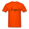 T-Shirt - Sacajawea The Windcatcher Logo - Black Logo - orange