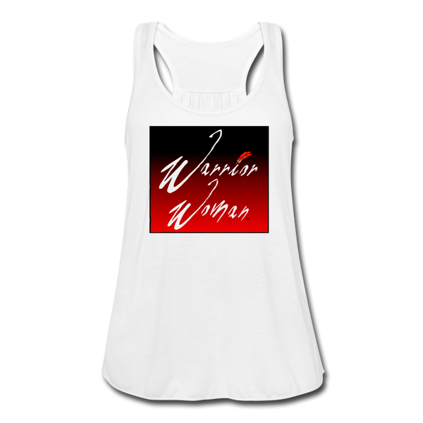 T-shirt - Warrior Woman Flowy Tank Top (Women's) - white