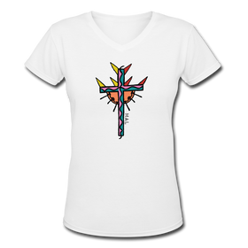 T-shirt - HALelujah! Designs - Power of the Cross (Women's)